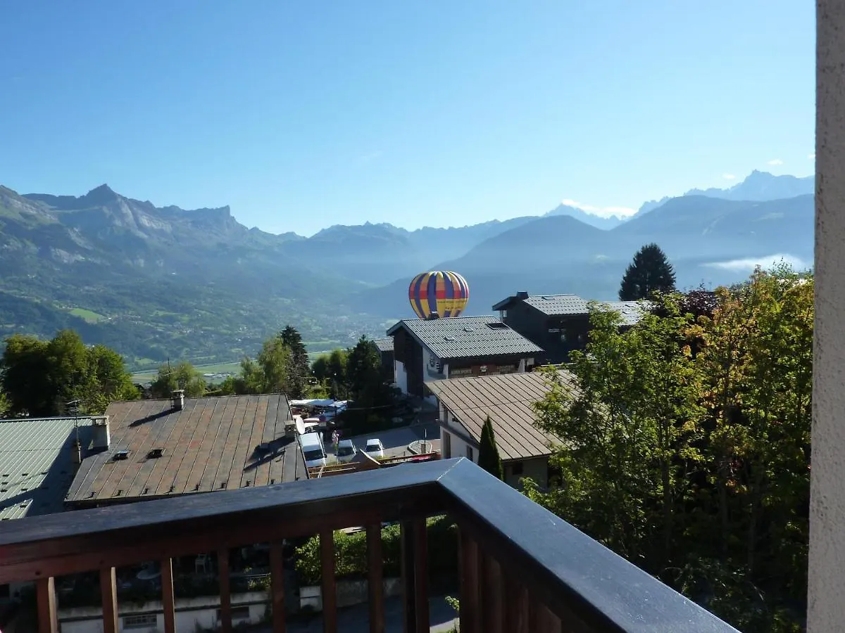 Vue Mont Blanc et toute la chaîne Combloux