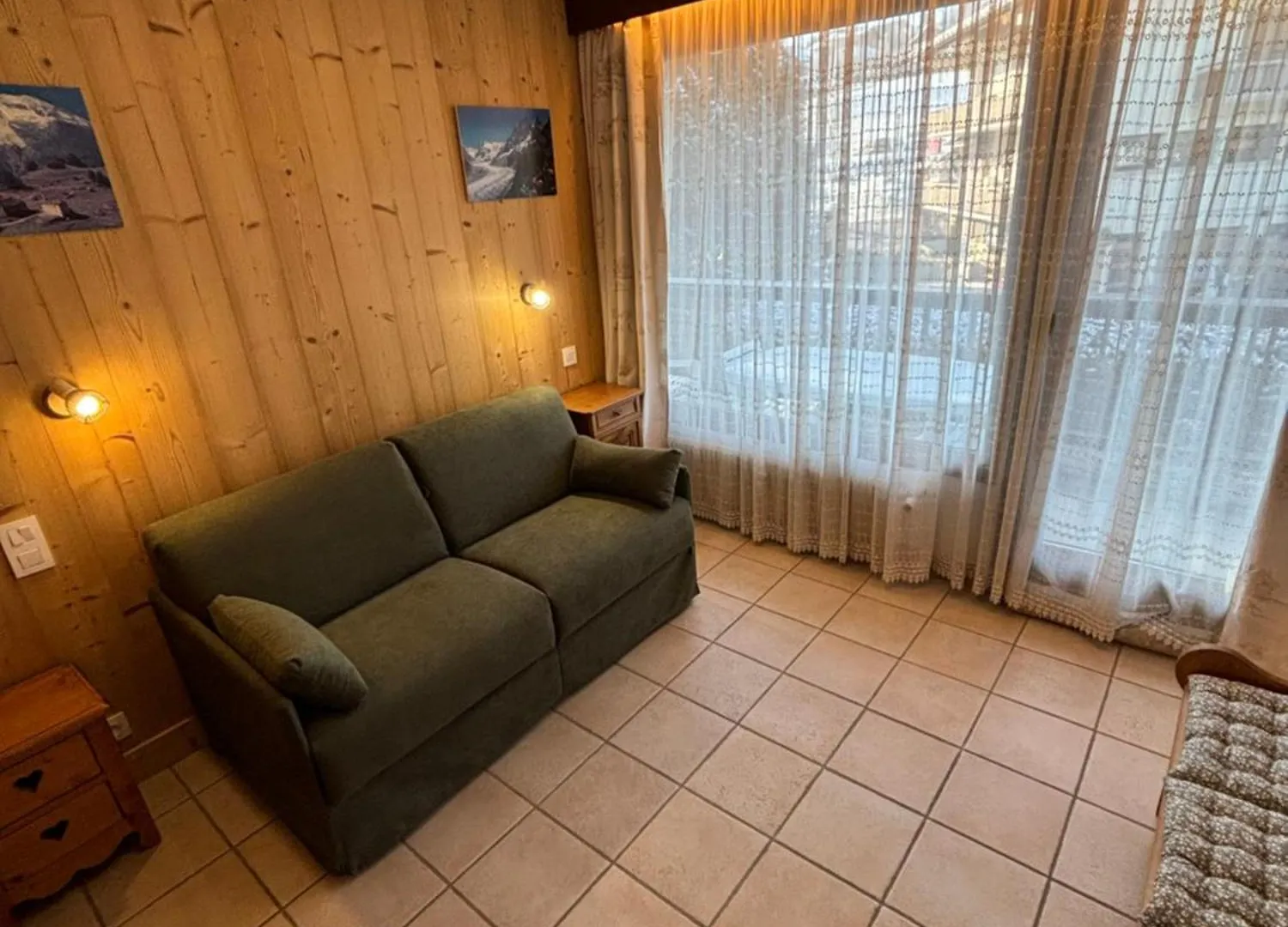 Vue Mont Blanc et toute la chaîne Combloux 0*,