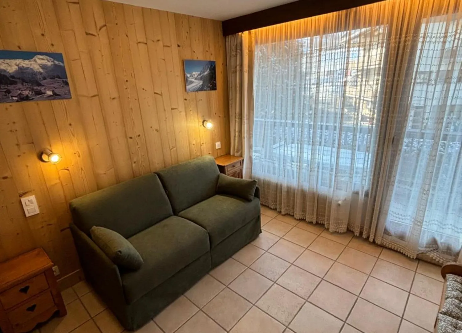 Vue Mont Blanc et toute la chaîne Combloux Appartement